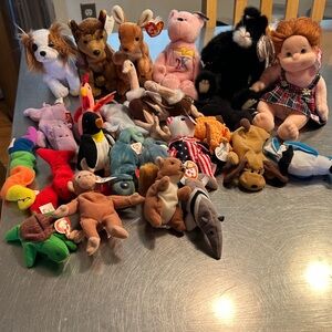 Ty Plush Collection - Multicolor Beanie & Stuffed Animals